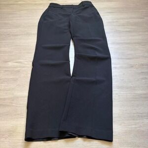 28x32 Black Slim Stacked Dress Pants Y2K Grunge Vintage 2000s Style